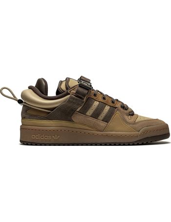 adidas brown leather sneakers