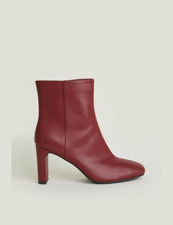 red ankle boots debenhams