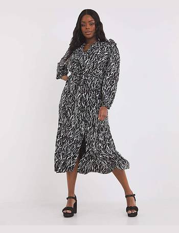 Lovedrobe Two Tone Sequin Shirt Dress