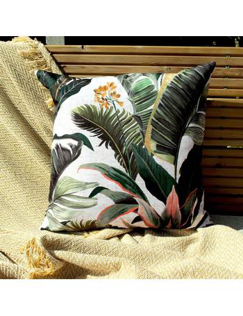 Bay Isle Home Garden Cushions, Better Homes And Gardens Dining Chair Outdoor Cushion Black Tropical Hibiscus
