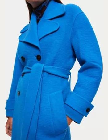 Jigsaw maritime coat outlet navy