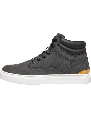 Henleys mens oakland top boots black