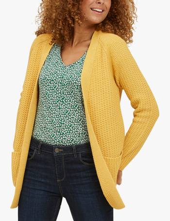 Fat face haywood outlet cardigan yellow