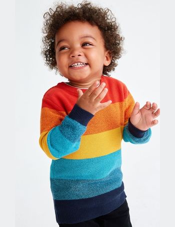 Next rainbow stripe on sale jumper