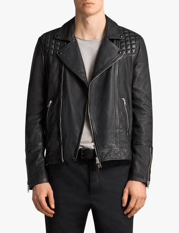 bondi leather biker jacket