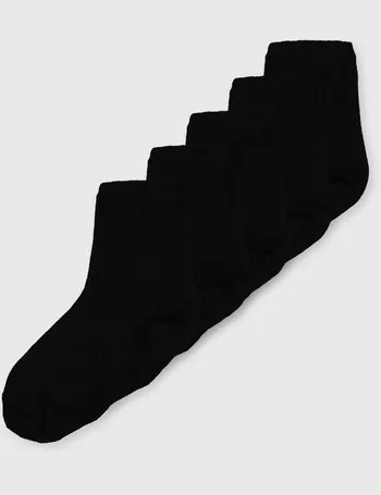 Buy Marvel Avengers Black Ankle Socks 5 Pack - 9-12