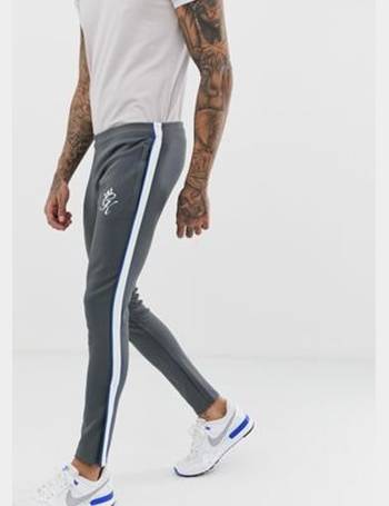 mens grey gym king tracksuit