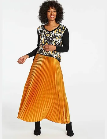 Pleated maxi skirt clearance tesco