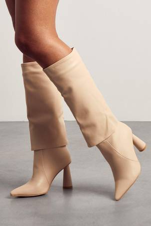 tan knee high boots debenhams