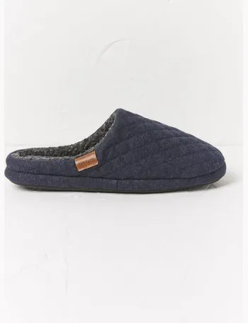 fat face mens mule slippers