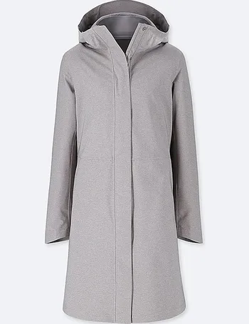 Women blocktech hot sale hooded coat