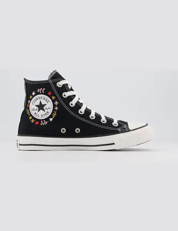 converse all star hi trainers black white lenticular exclusive