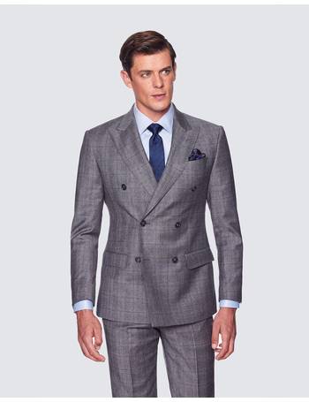 Light Grey Twill Classic Suit Jacket