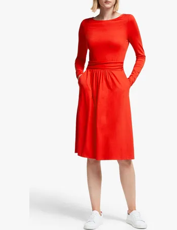 boden red dress