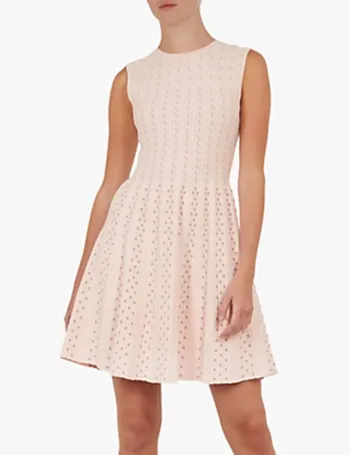 Vellia knitted flippy skater sales dress