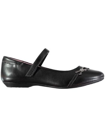 sports direct black school shoes