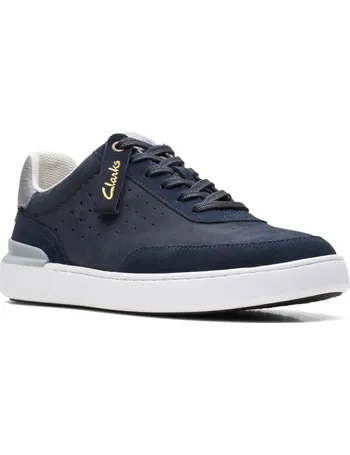 clarks wide fit mens trainers