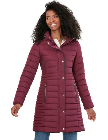 joules fur hood coat