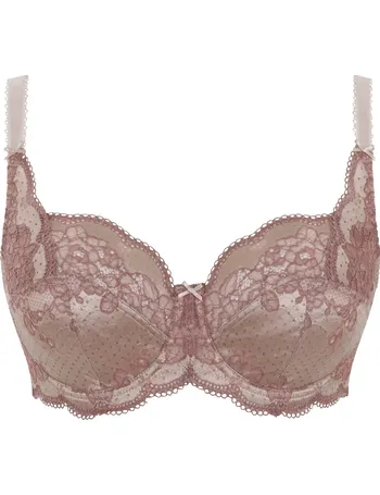 Allure Lace Wired Full Cup Bra D-J