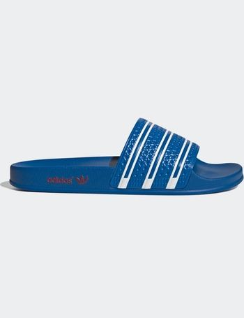 Adidas slides men's foot locker hot sale