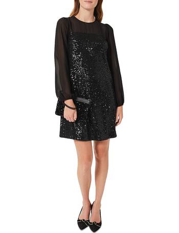 Coast marci shift dress 2024 black