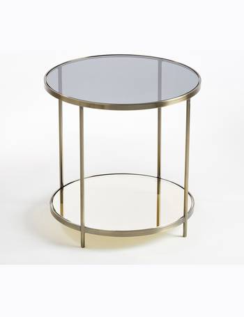 La Redoute Glass Coffee Tables Up, Sybil Two Tier Round Coffee Table