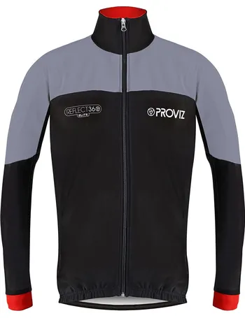 nightrider led men's cycling jacket