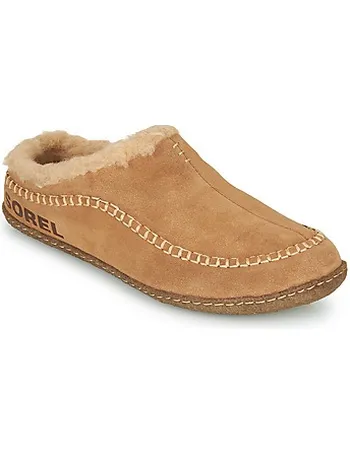 dsw mens sorel slippers