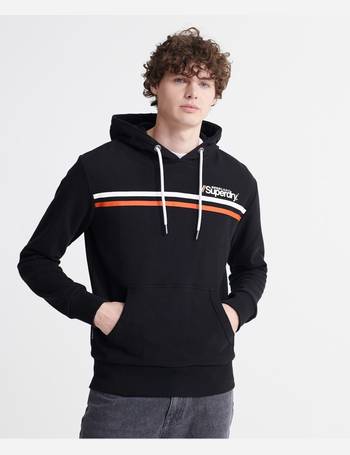 superdry striped hoodie