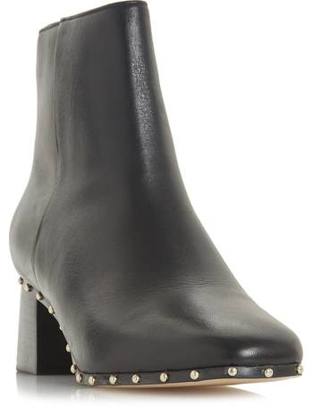 dune studded ankle boots