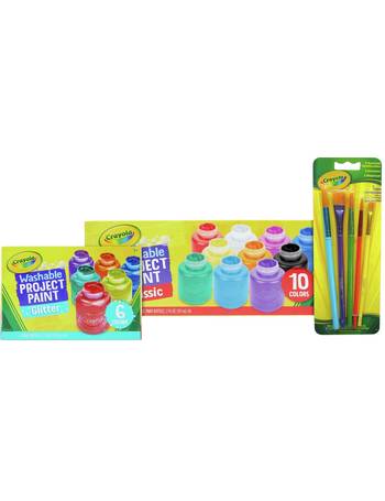 Baby bath paint set