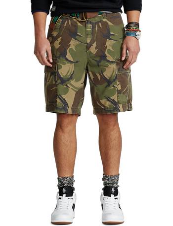 Polo camo best sale cargo shorts