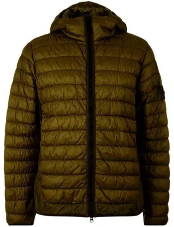 stone island micro yard padded jacket