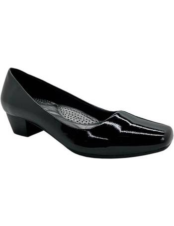 Debenhams black flat shoes on sale