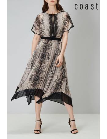 Coast marni snake store print dress