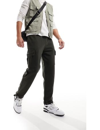 Shop Superdry Men s Grey Cargo Trousers up to 45 Off DealDoodle