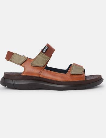 Pikolinos Leather Flat Sandals Cadiz M6K