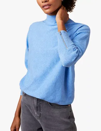 Mint velvet clearance blue jumper