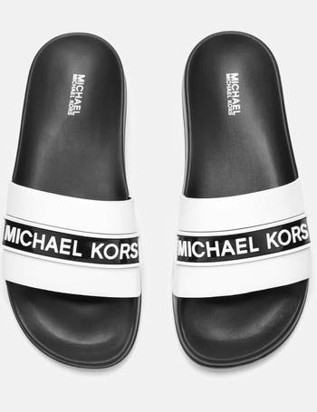 ladies michael kors sliders