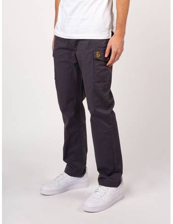 Carhartt Mens Ripstop Cargo Fleece Lined Work Pants