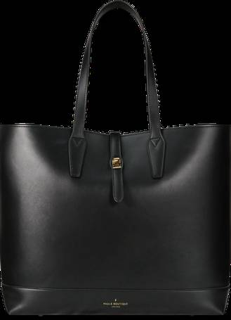 Leather tote PAULS BOUTIQUE Grey in Leather - 30587414