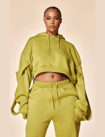 Plt clearance cropped hoodie