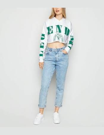 crop top hoodie new look