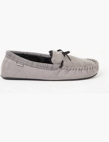 mens moccasin slippers debenhams