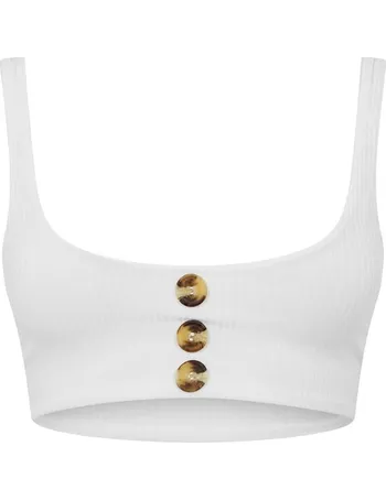 I Saw It First Scoop Neck Bikini Top