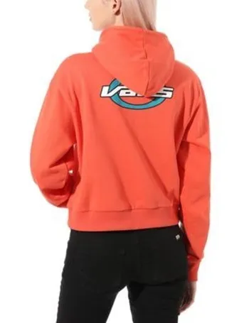 red vans hoodie womens