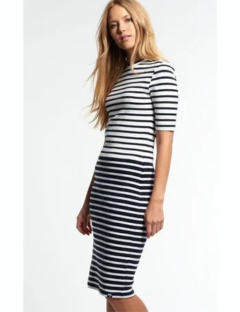 superdry aria bodycon dress