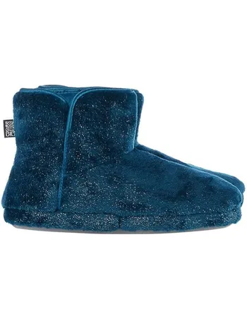 sparkle slipper boots