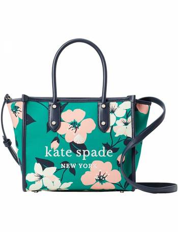 Kate Spade New York + courtside tennis large canvas tote