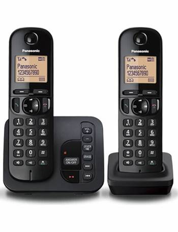 Panasonic KX-TGC260EB Digital Cordless Telephone with Nuisance Call Block  and Answering Machine, Single DECT